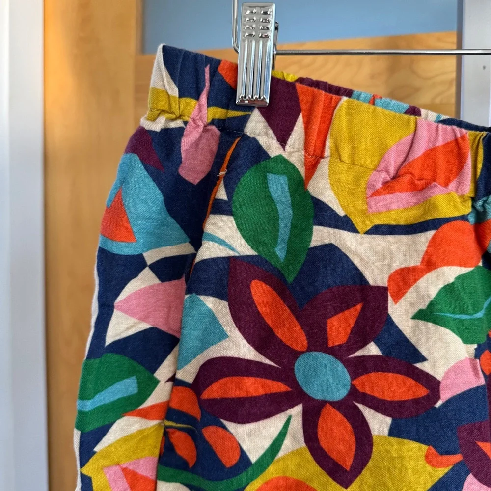 Velvet Multicolor Abstract Pattern Garment - Picture 2 of 5